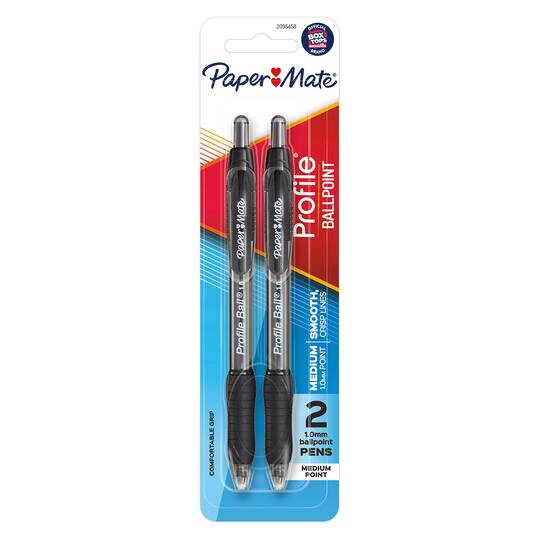Paper Mate Reliable Writing Ball Point Pens Pk Of 50 Black